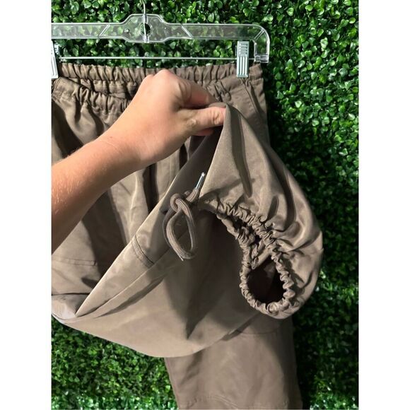 Tiger Mist Brown Cargo Balloon Pants Sz XS - Picture 3 of 5